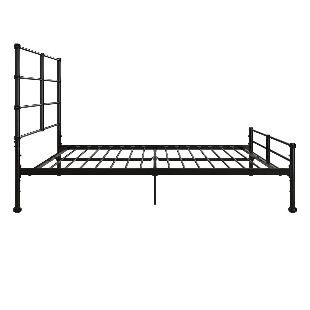 MacKenzie Adaptable Metal Platform Bed - Black - Queen