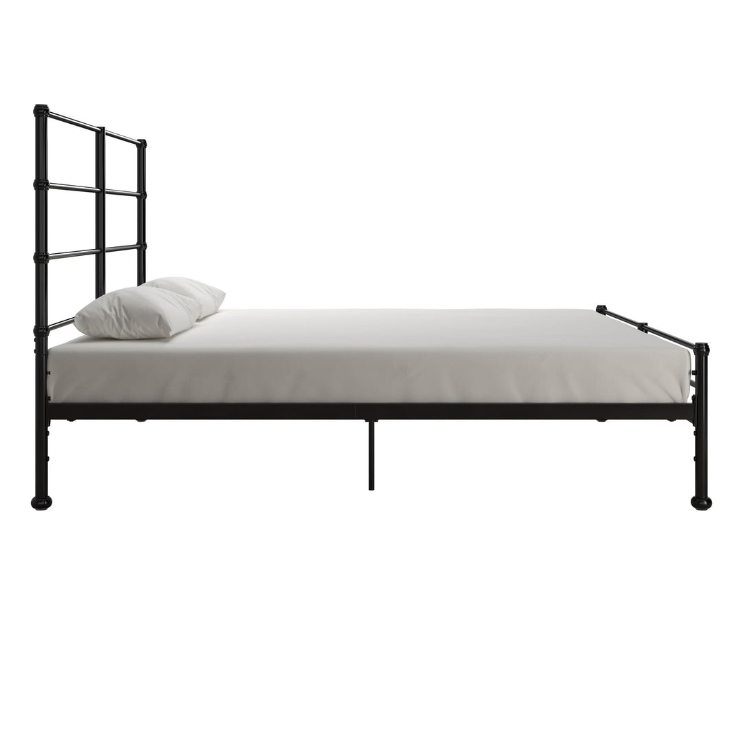 MacKenzie Adaptable Metal Platform Bed - Black - Queen