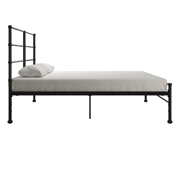 MacKenzie Adaptable Metal Platform Bed - Black - Queen