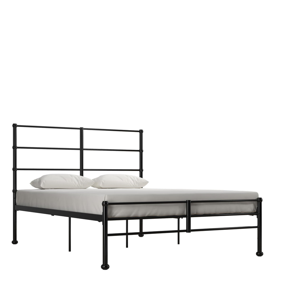 MacKenzie Adaptable Metal Platform Bed - Black - Queen