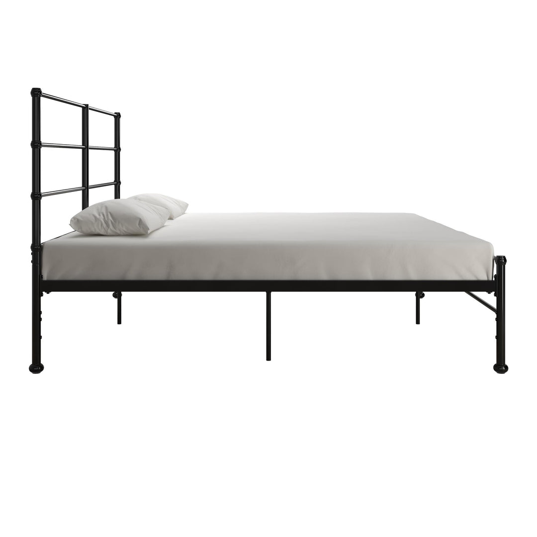 MacKenzie Adaptable Metal Platform Bed - Black - King