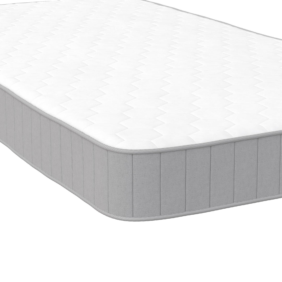 Skyler Montessori Bed with Signature Sleep Tranquility 6" Coil Mattress - Off White - Twin
