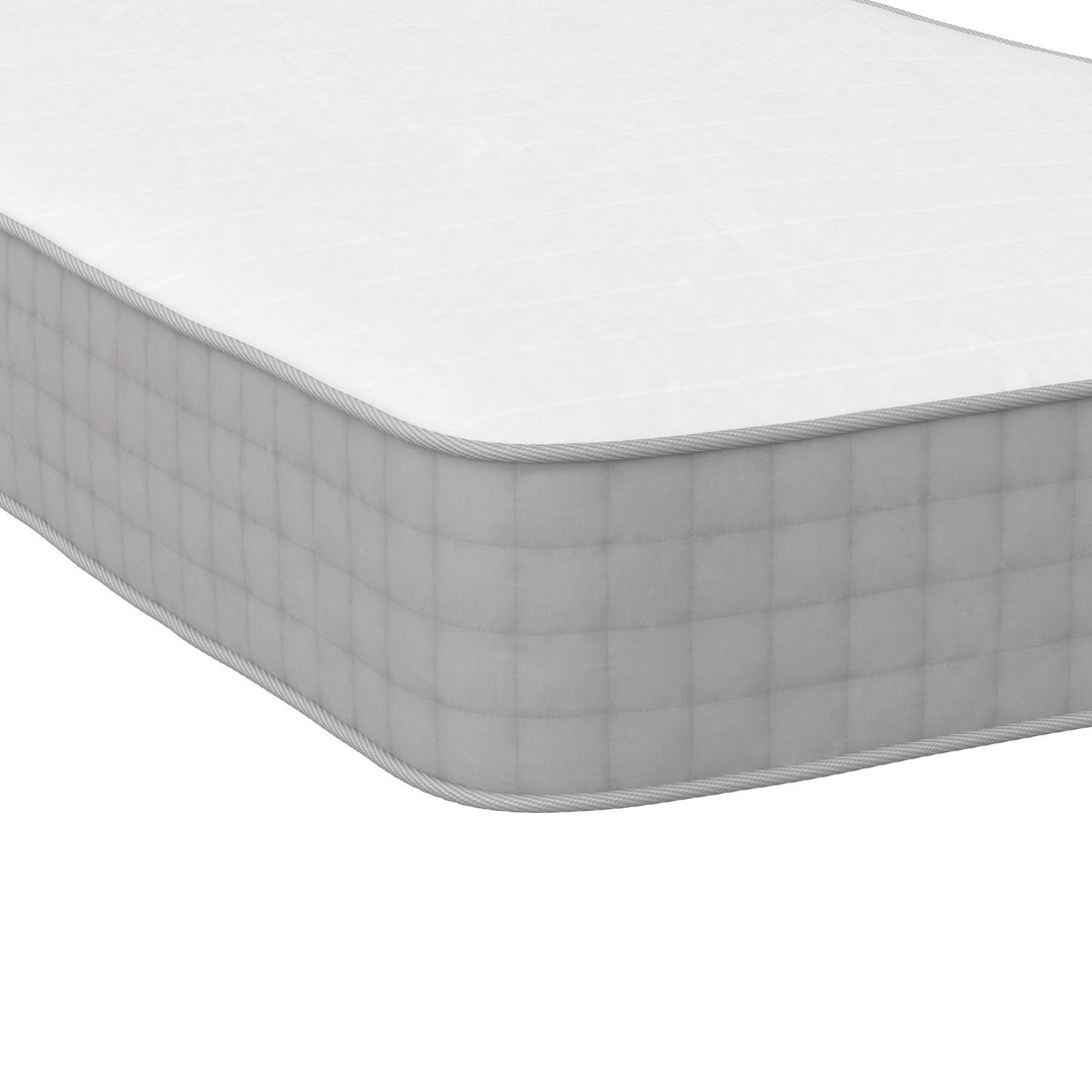 Skyler Montessori Bed with Signature Sleep Dream On 8" Pocket Spring Mattress - Off White - Twin