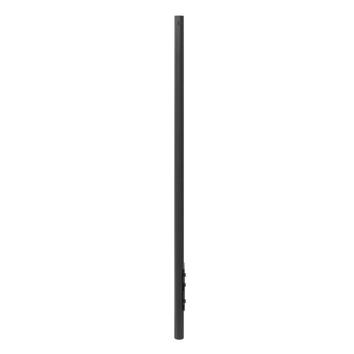 Praxis Geometric Accented Metal Headboard with Classic Matte Finish - Black - Full/Queen