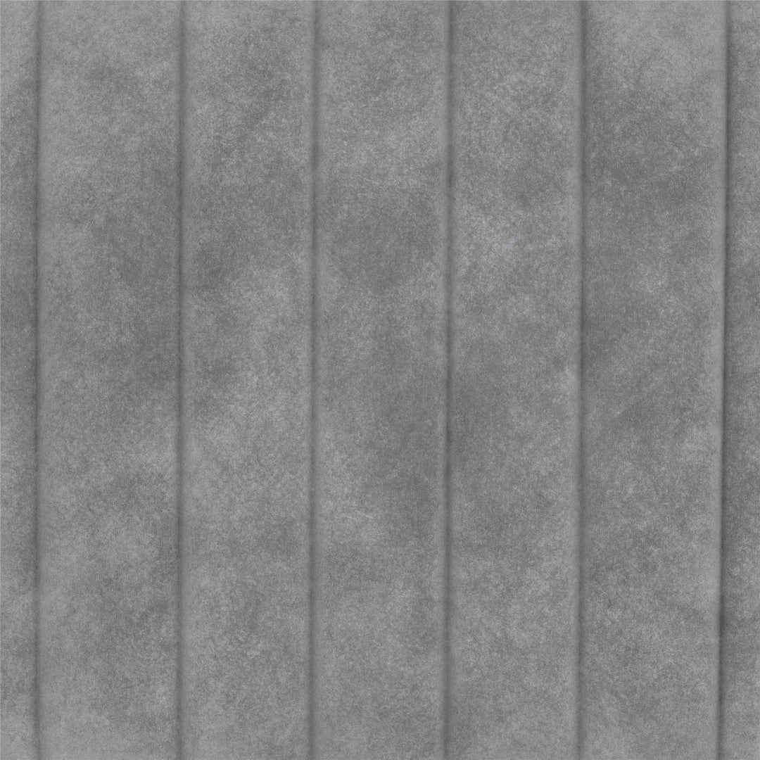 Blair Upholstered Accent Chair and a Half - Light Gray - 1-Seater