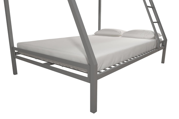 Lara bunk bed with safety features -  Silver 