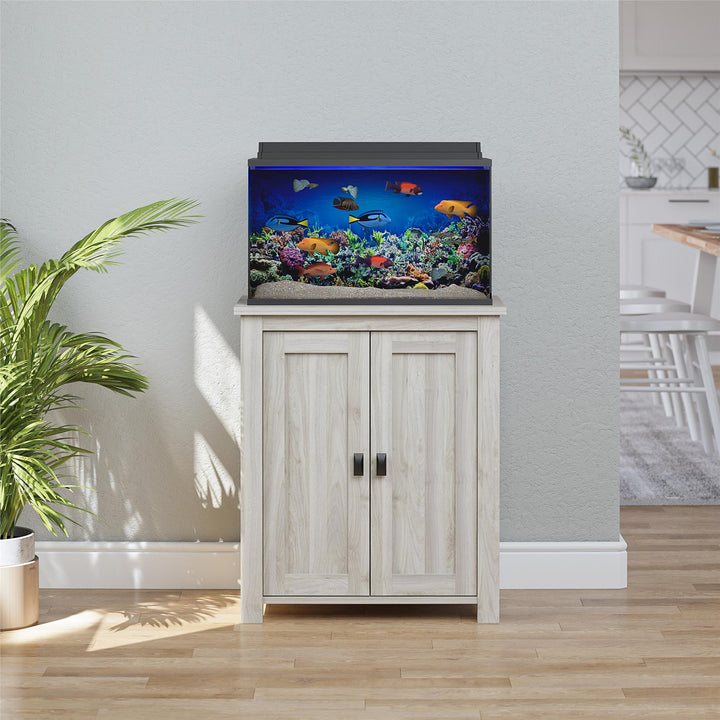 Farmington 10-20 Gallon Aquarium or Terrarium Stand - Light Walnut