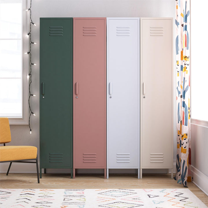 Cache Single Metal Locker Storage Cabinet - Powder Blue