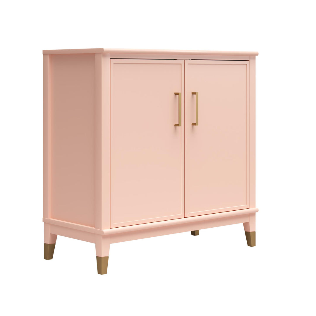 Westerleigh 2 Door Accent Cabinet - Pink (Pale Dogwood)