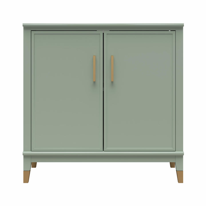 Westerleigh 2 Door Accent Cabinet - Pale Green