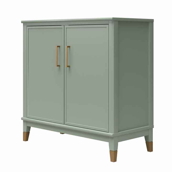Westerleigh 2 Door Accent Cabinet - Pale Green