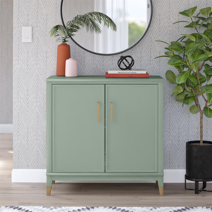 Westerleigh 2 Door Accent Cabinet - Pale Green