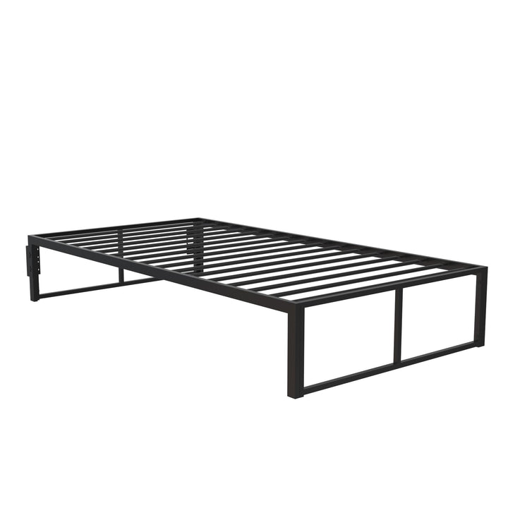 Colten All Metal Universal Platform Bed - Black - Twin