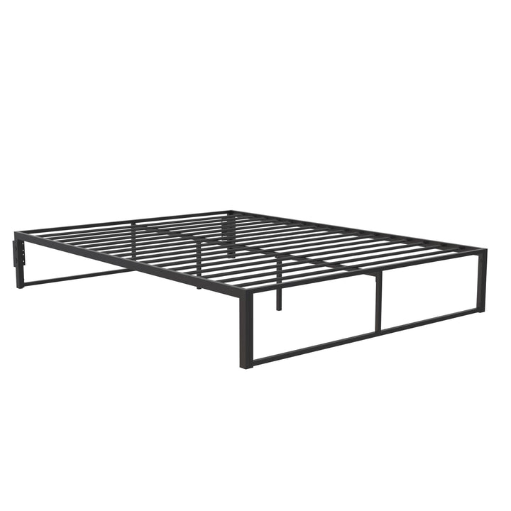 Colten All Metal Universal Platform Bed - Black - Full