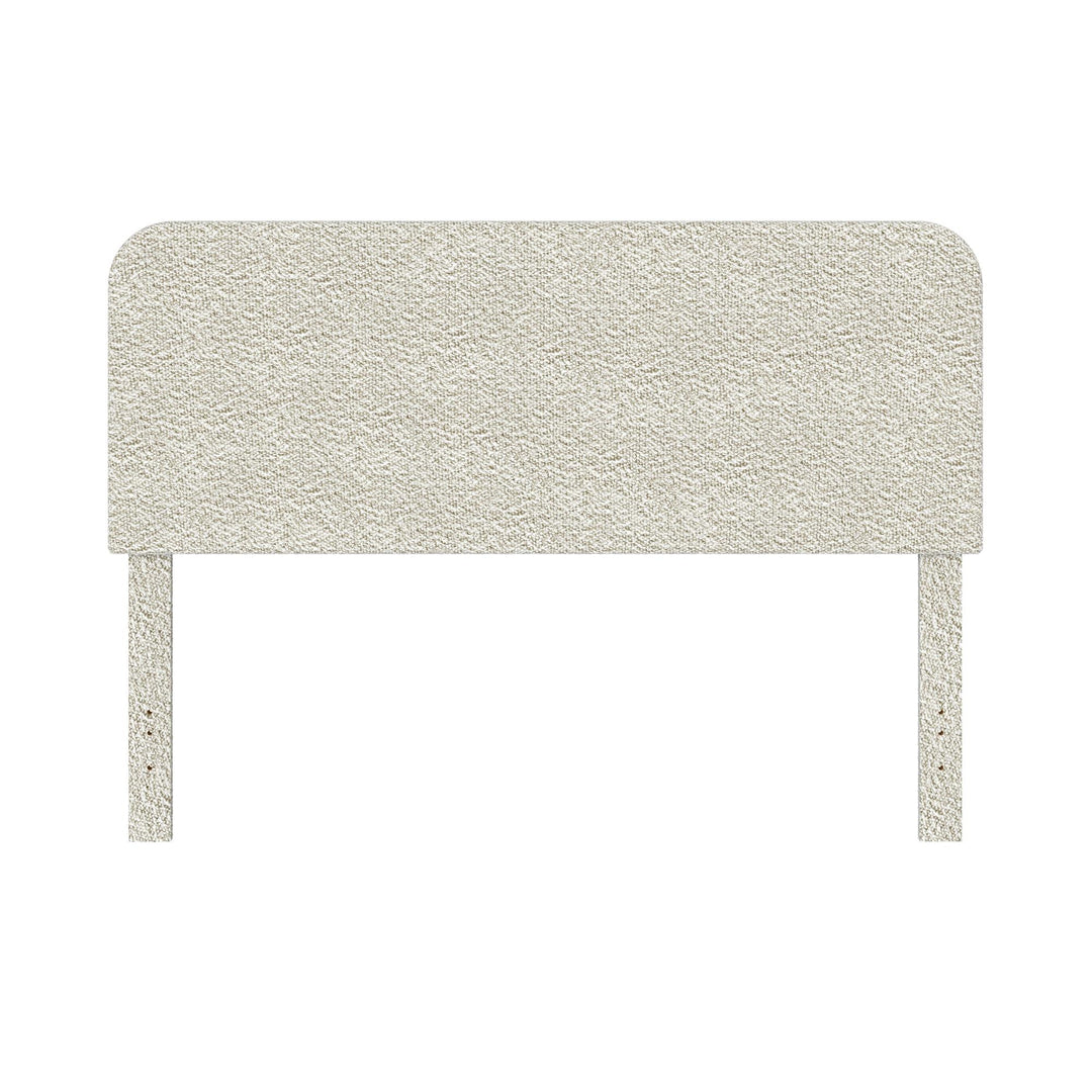 Juliet Full/Queen Boucle Headboard - Ivory Boucle - Full/Queen