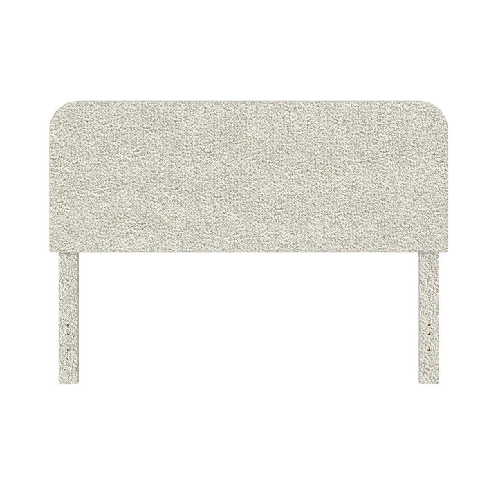 Juliet Full/Queen Boucle Headboard - Ivory Boucle - Full/Queen