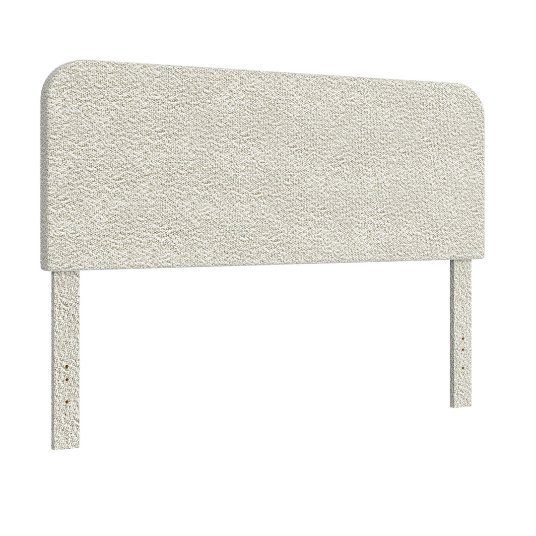 Juliet Full/Queen Boucle Headboard - Ivory Boucle - Full/Queen