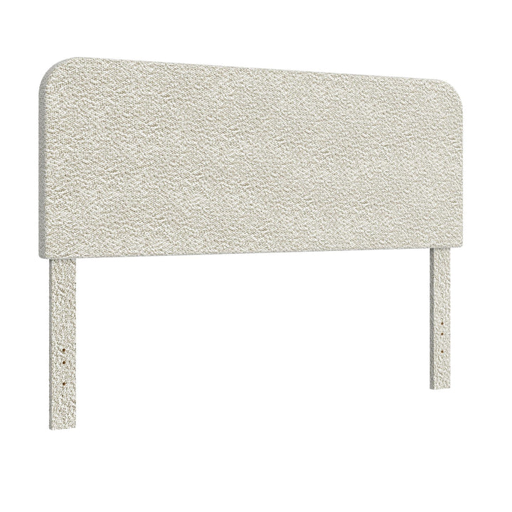 Juliet Full/Queen Boucle Headboard - Ivory Boucle - Full/Queen