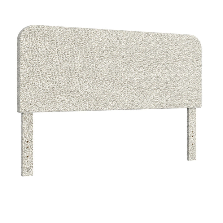 Juliet Full/Queen Boucle Headboard - Ivory Boucle - Full/Queen