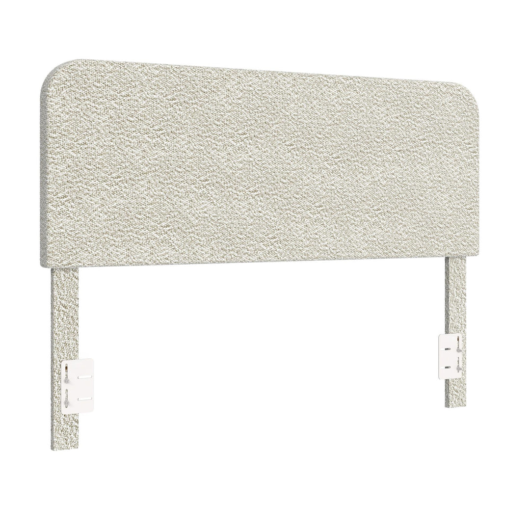 Juliet Full/Queen Boucle Headboard - Ivory Boucle - Full/Queen