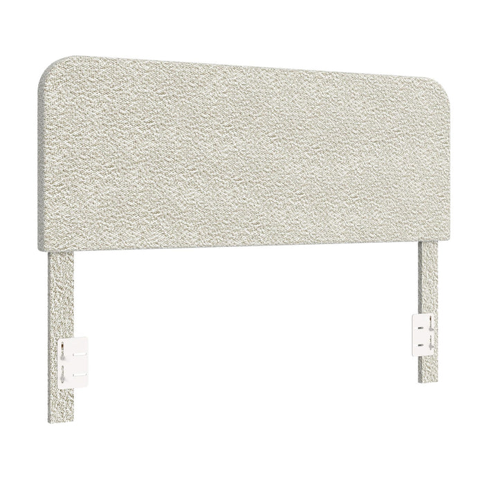 Juliet Full/Queen Boucle Headboard - Ivory Boucle - Full/Queen