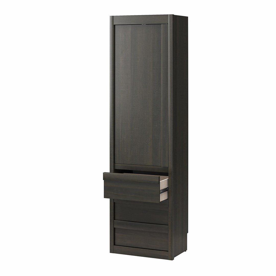 Paramount Armoire Wardrobe Storage Cabinet with Drawers - Espresso