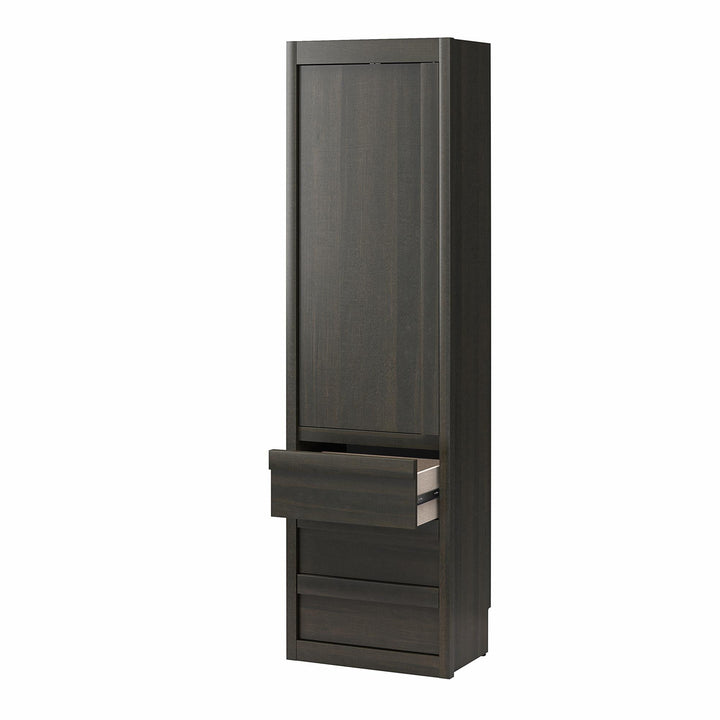 Paramount Armoire Wardrobe Storage Cabinet with Drawers - Espresso