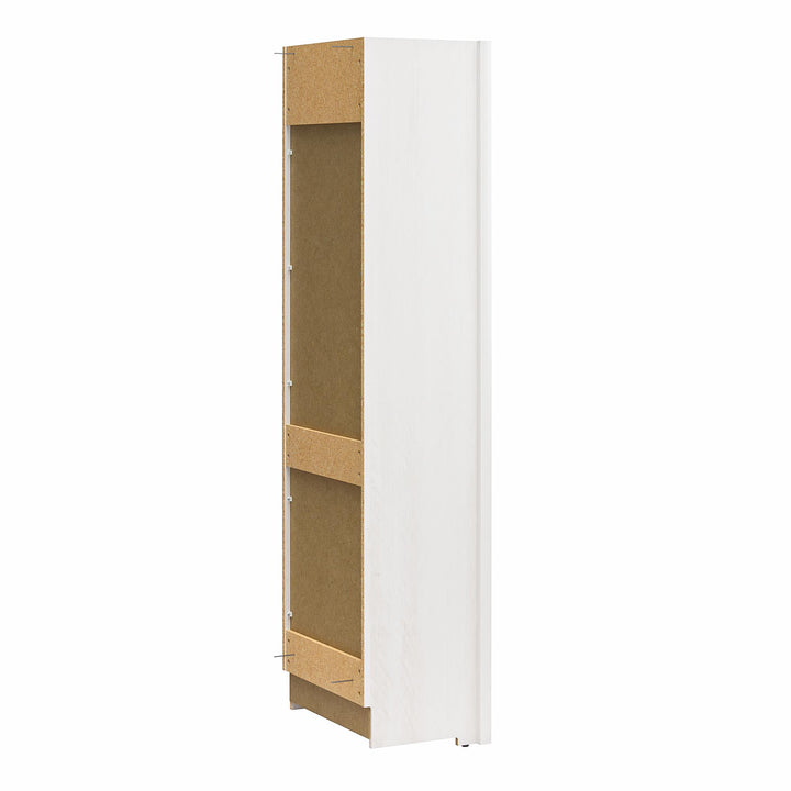 Paramount Armoire Wardrobe Storage Cabinet with Drawers - Ivory Oak