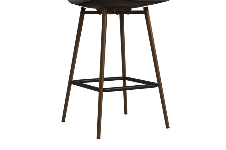 Copley Upholstered Counter Stool - Light Gray