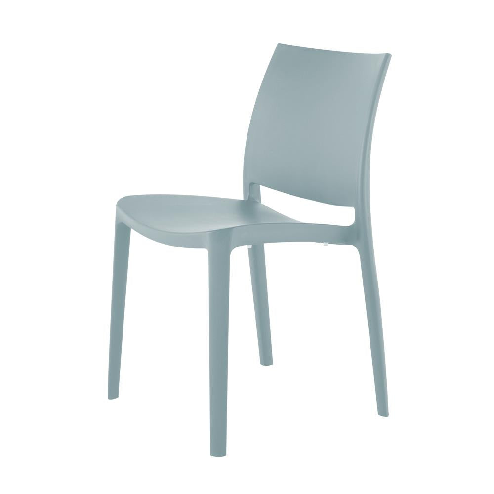 Sensilla Stackable Dining Chair, Set of 4 - Baby Blue Lagoon