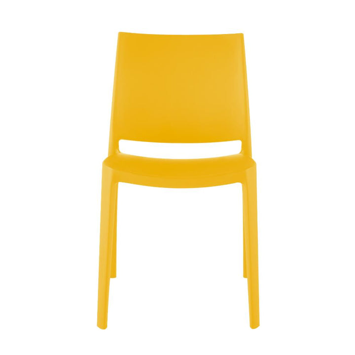 Sensilla Stackable Dining Chair, Set of 4 - Golden Hour