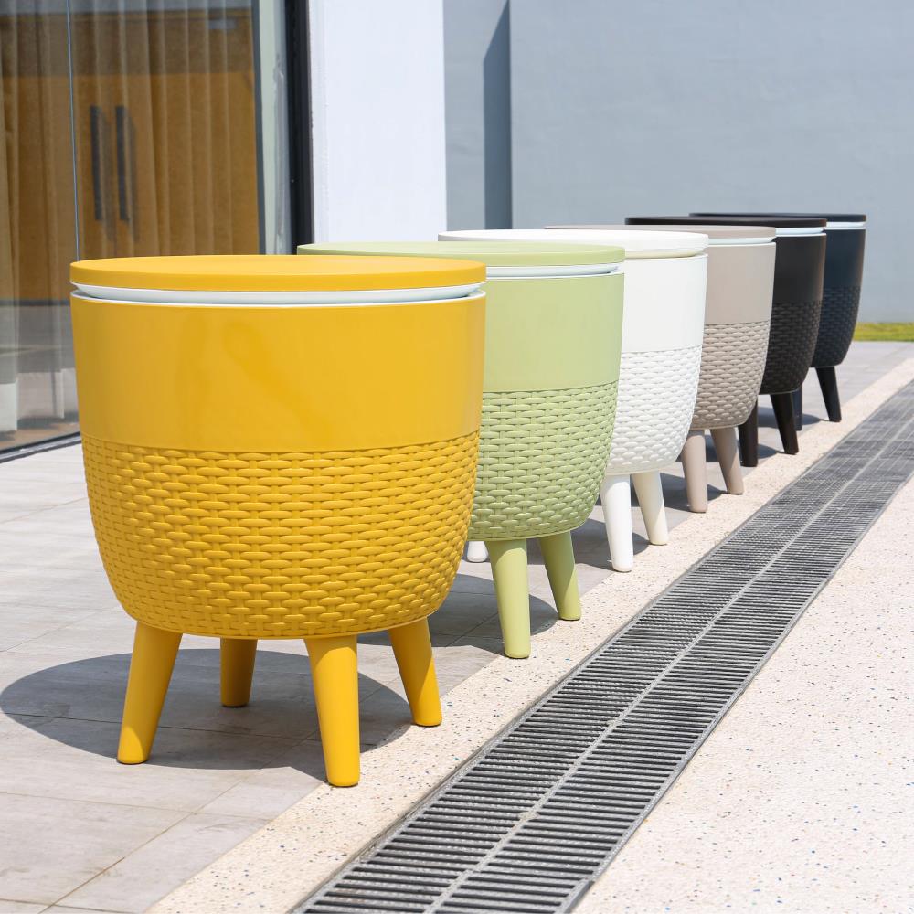 Cancun 2-In-1 Cooler Side Table - Golden Hour
