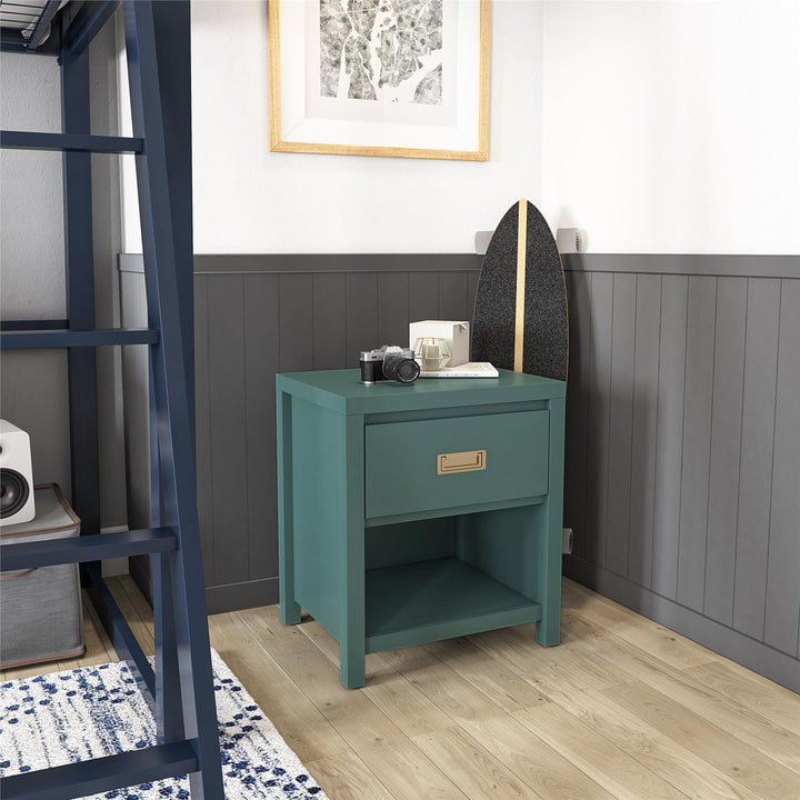Monarch Hill Haven Kids 1 Drawer Nightstand - Hunter Green