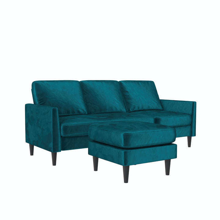 Winston Reversible Sofa Sectional - Green
