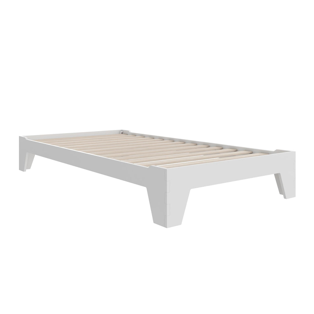 Maverick Kids Montessori Flip Bed - White - Twin