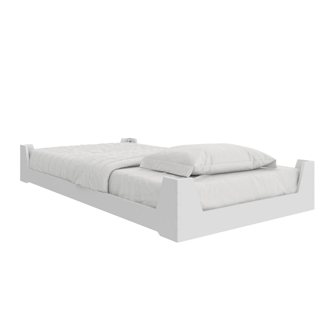 Maverick Kids Montessori Flip Bed - White - Twin