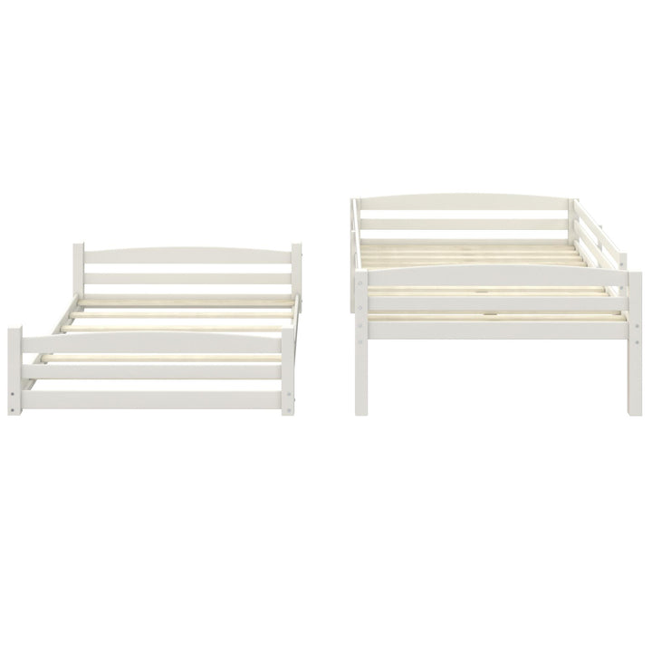Best Sierra Full over Full Bunk Bed -  White  - Full-Over-Full