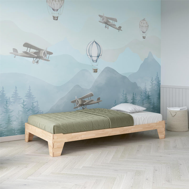 Maverick Kids Montessori Flip Bed - Natural - Twin