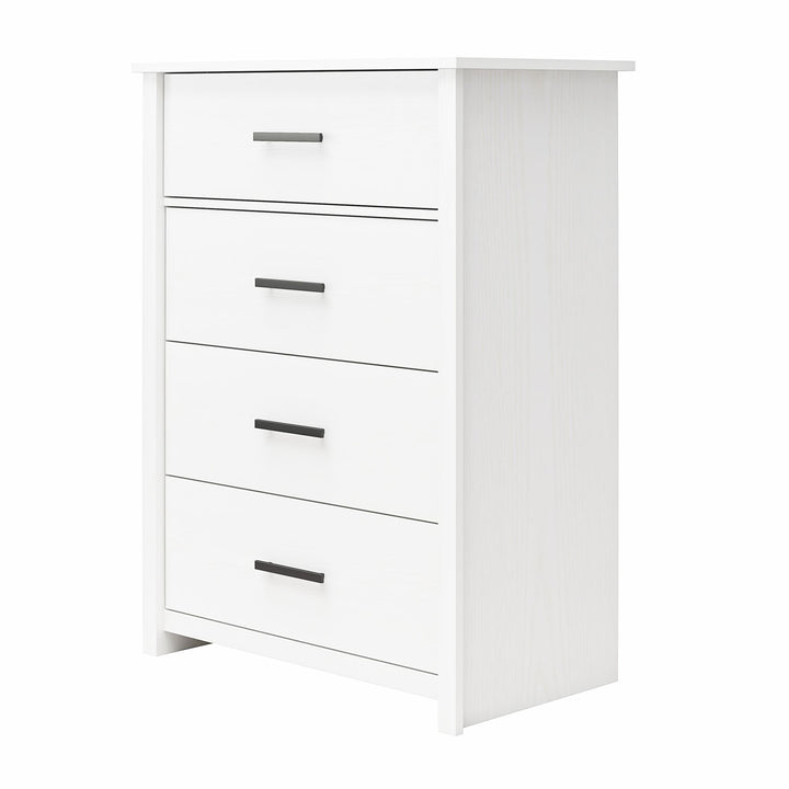 Brookshore Tall 4-Drawer Dresser - White - 4 Drawer