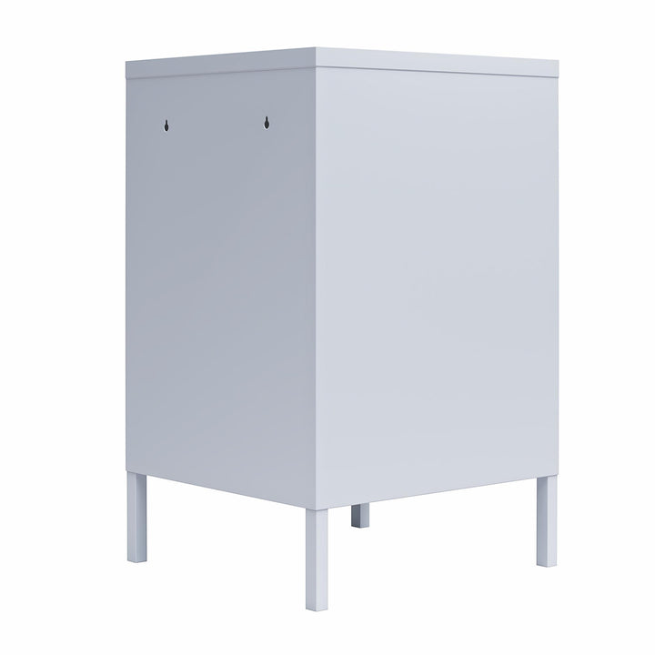 Cache 1 Door Metal Locker End Table - Powder Blue