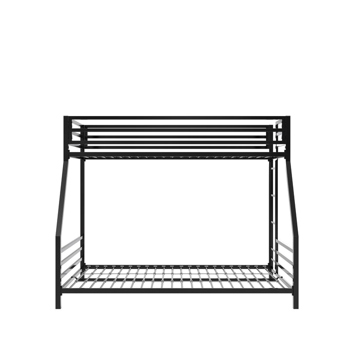 Signature Sleep Coen Metal Bunk Bed, Twin/Full, Black - Black - Twin-Over-Full