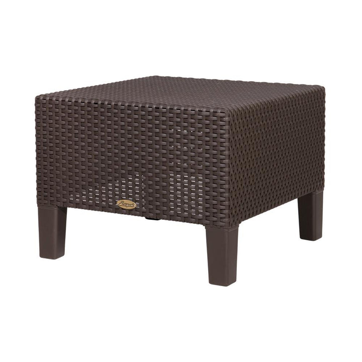 Magnolia Resin Side Table - Brown