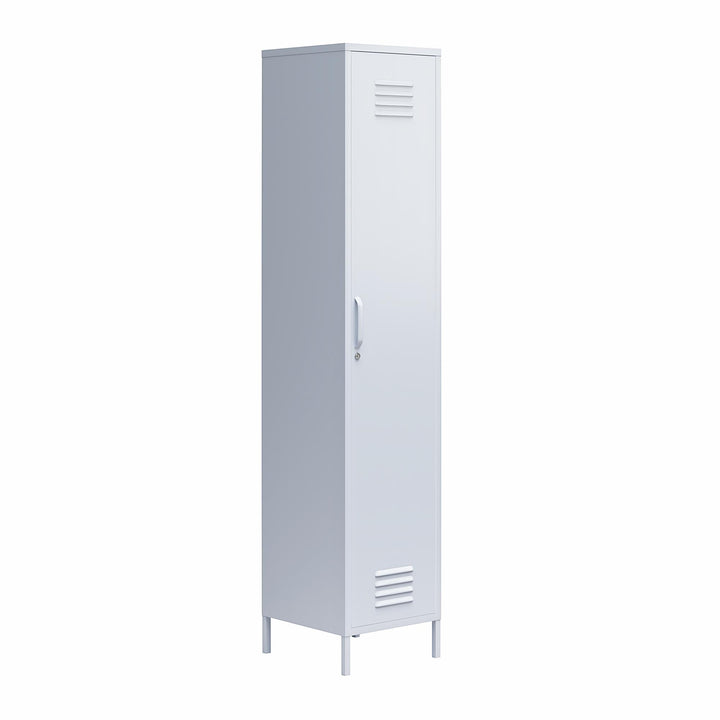 Cache Single Metal Locker Storage Cabinet - Powder Blue