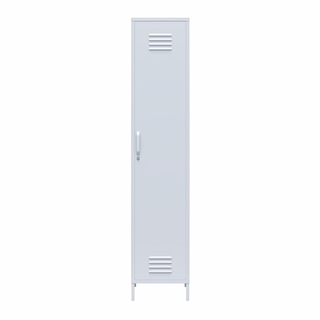 Cache Single Metal Locker Storage Cabinet - Powder Blue