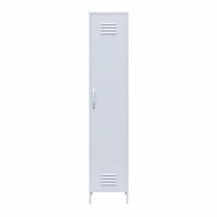 Cache Single Metal Locker Storage Cabinet - Powder Blue