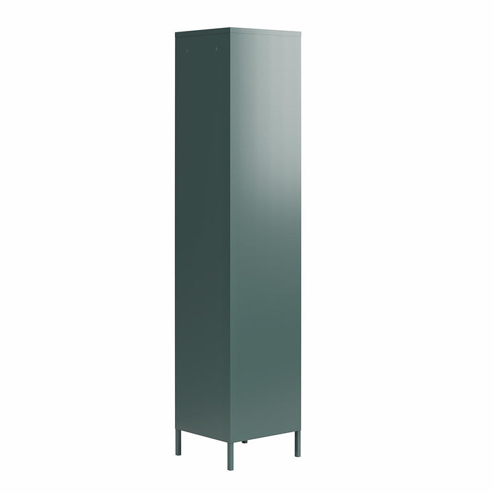 Cache Single Metal Locker Storage Cabinet - Hunter Green
