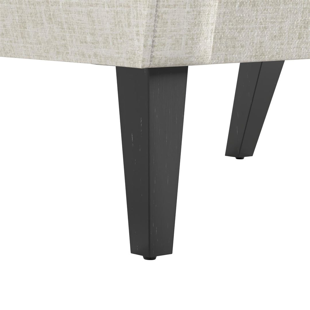 Eleanor Boucle Accent Chair - Beige - 1-Seater