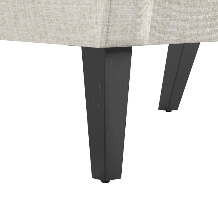Eleanor Boucle Accent Chair - Beige - 1-Seater