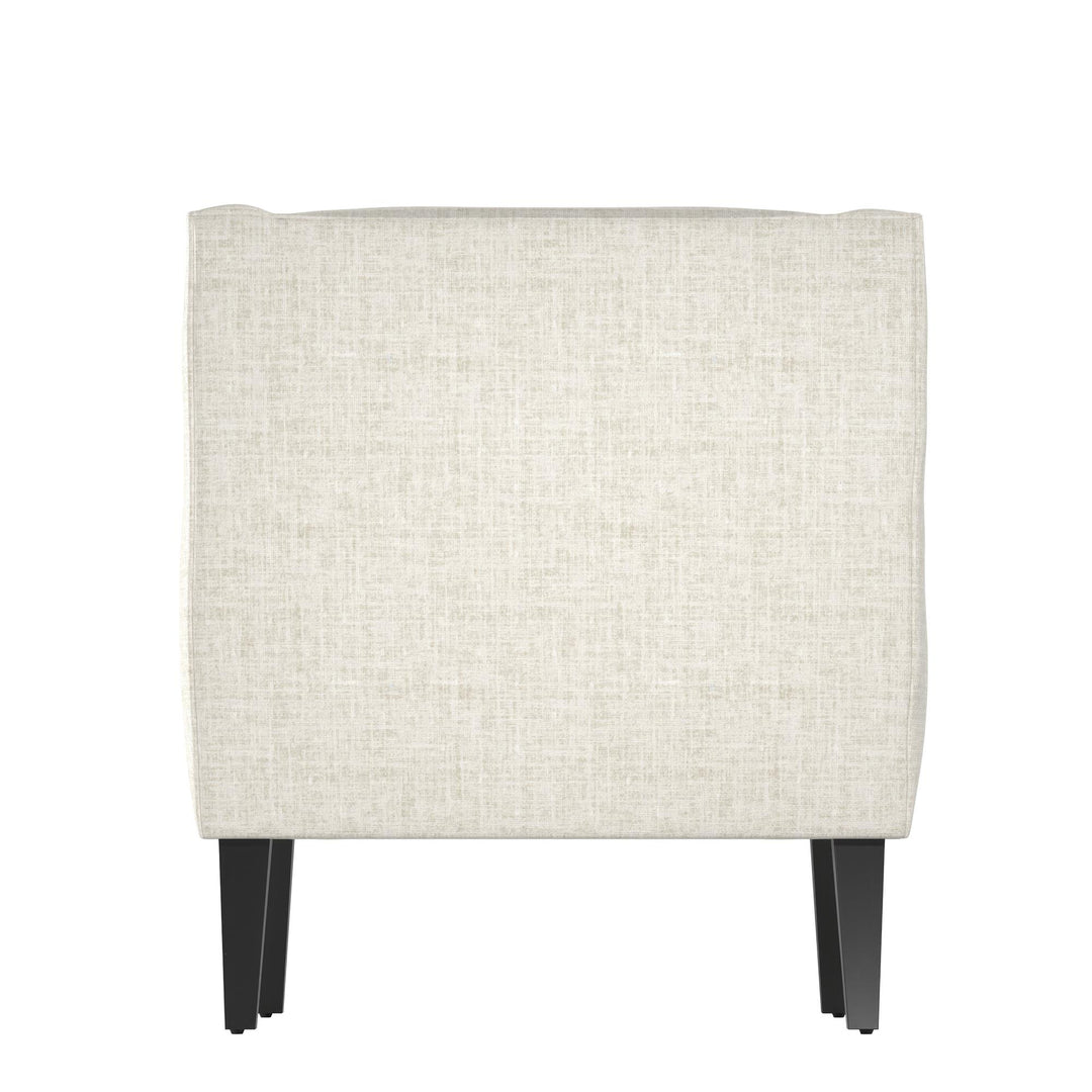Eleanor Boucle Accent Chair - Beige - 1-Seater