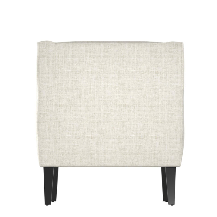 Eleanor Boucle Accent Chair - Beige - 1-Seater